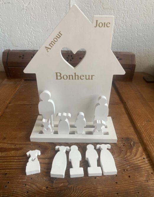 maison famille blanche